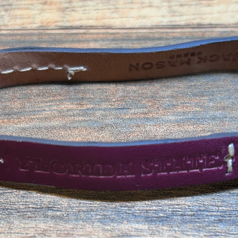 Jack Mason Brand Brown Leather Bracelet E29